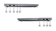 Laptop Lenovo ThinkBook 14 G8 IAL 21SJ00W2RI, 14 inch 1920 x 1200, Intel Core Ultra 5 135H (14 C / 18 T, N/A - 4.6 GHz, 18 MB Intel® Smart Cache cache, 28 W), 16 GB DDR5, 512 GB SSD, Intel Intel Arc Graphics, Free DOS, Tastatura English (EU), Arctic Grey