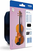 Cartus cerneala Brother LC127XLBKBP2 ,Negru ,2x 1200 pagini ,Original (LC127XLBKBP2)