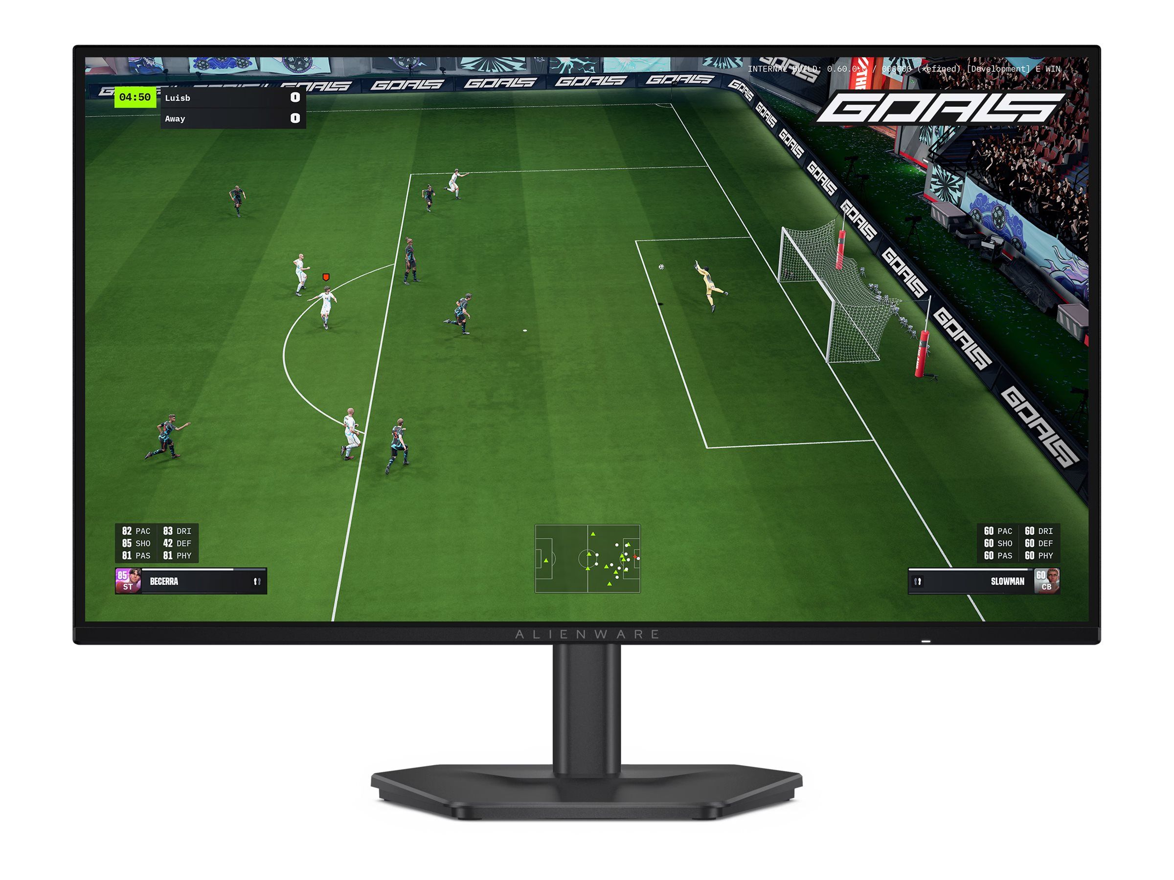 Monitor 27 inch LCD Alienware AW2726DL 2560 x 1440, 280 Hz, 1 ms, Negru - Argintiu