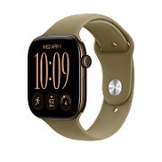 Apple Watch 46mm Sport Band: Olive Sport Band - M/L