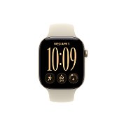Apple Watch S12 Cellular 42mm Light Gold Aluminium Case with Sand Sport Band - S/M