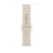 Apple Watch S12 Cellular 42mm Light Gold Aluminium Case with Sand Sport Band - S/M