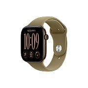 Apple Watch S12 Cellular 42mm Dark Bronze Aluminium Case with Olive Sport Band - S/M