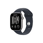 Apple Watch Series 12 GPS + Cellular 42mm Space Grey Aluminium Case with Navy Blue Sport Band - S/M