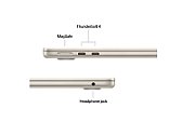 Laptop Apple MacBook Air Z1L4000VA, 13.6 inch 2560 x 1664, Apple M5 10-core (10 C / 10 T, N/A - N/A, N/A cache, N/A), 16 GB LPDDR5X, 2 TB SSD, Apple 10-core GPU, Mac OS, Tastatura English INT, Starlight