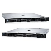 Server DELL PowerEdge R360, Rack 1U, Intel Xeon (12 C / 24 T, 3.10 GHz - Fara, 36 MB cache, 95 W), 32 GB DDR5 ECC, 1 x 960 GB SSD, 8 x SFF, DELL PERC H755, Fara, 2 x 700 W