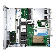 Server DELL PowerEdge R360, Rack 1U, Intel Xeon 6315P (4 C / 4 T, 2.80 GHz - 3.40 GHz, 15 MB cache, 105 W), 64 GB DDR5 ECC, 2 x 2.4 TB HDD, 4 x LFF, DELL PERC H355, Fara, 2 x 700 W