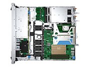 Server DELL PowerEdge R360, Rack 1U, Intel Xeon 6333P (6 C / 12 T, 3.10 GHz - 4.10 GHz, 18 MB cache, 65 W), 64 GB DDR5 ECC, 1 x 960 GB SSD, 8 x SFF, DELL PERC H755, Fara, 2 x 700 W