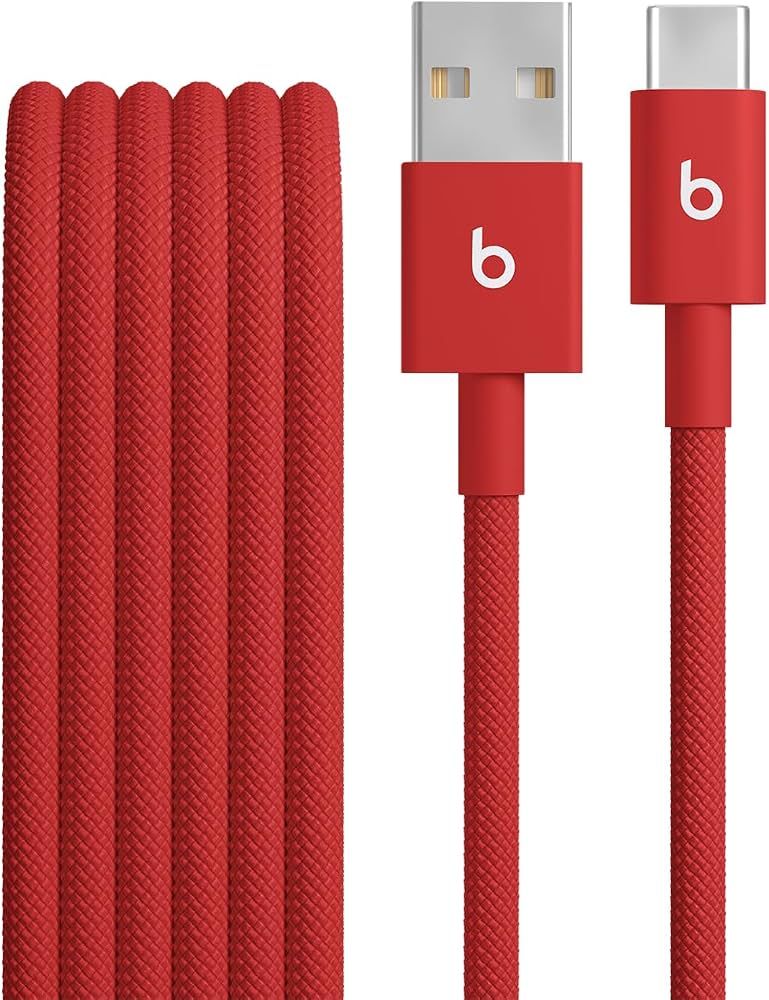 BEATS USB-A TO USB-C/WOVEN CABLE (1.5 M) RAPID RED