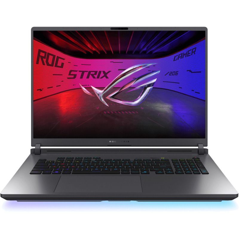 Laptop ASUS ROG Strix G16 G615 G615JPR-TS279, 16.0 inch 2560 x 1600 pixeli, Intel Core i7-14650HX (16 C / 24 T, 2.2 GHz - 5.2 GHz, 30 MB cache, 55 W), 16 GB DDR5, 512 GB SSD, Nvidia GeForce RTX 5070, Fara sistem de operare, Tastatura US, Eclipse Gray