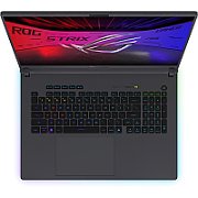 Laptop ASUS ROG Strix G16 G615 G615JPR-TS279, 16.0 inch 2560 x 1600 pixeli, Intel Core i7-14650HX (16 C / 24 T, 2.2 GHz - 5.2 GHz, 30 MB cache, 55 W), 16 GB DDR5, 512 GB SSD, Nvidia GeForce RTX 5070, Fara sistem de operare, Tastatura US, Eclipse Gray