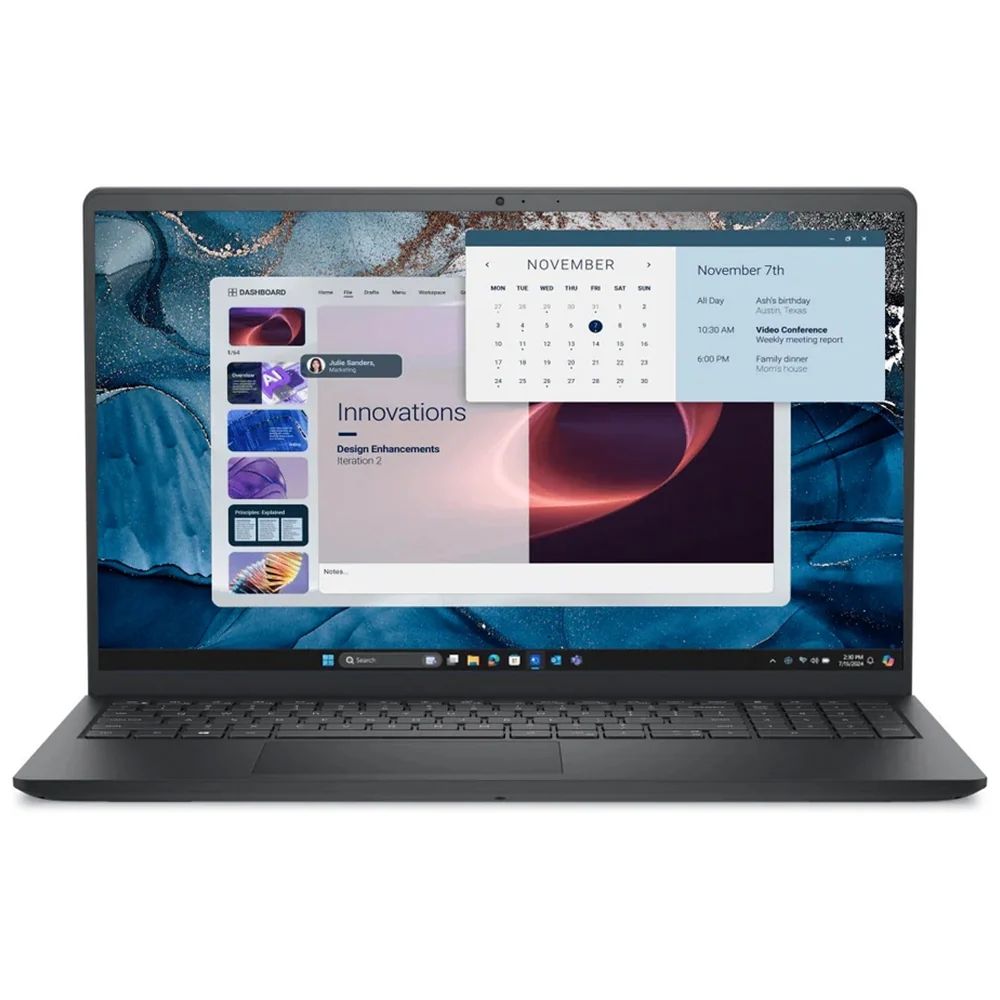 Laptop Dell Pro 15 Essential PV15250, 15.6 inch 1920 x 1080, Intel Core i5-1334U (10 C / 12 T, 1.3 GHz - 4.6 GHz, 12 MB Intel Smart Cache cache, 15 W), 16 GB DDR5, 1 TB SSD, Intel Intel Iris Xe Graphics, Windows 11 Pro, Tastatura US International, Platinum Silver