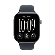 Apple Watch Series 12 GPS + Cellular 46mm Space Grey Aluminium Case with Navy Blue Sport Band - M/L