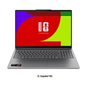 Laptop Lenovo IdeaPad Slim 5 16AGP11 83S2006PRM, 16 inch 2880 x 1800, AMD Ryzen AI 7 450 (8 C / 16 T, 2.0 GHz - 5.1 GHz, 8 MB Cache L216 MB Cache L3 cache, 28 W), 16 GB DDR5, 1 TB SSD, AMD Radeon 860M, Free DOS, Tastatura English, Luna Grey