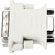 ADAPTOR video SPACER, DVI-I DL (T) la VGA (M), alb,  SPA-DVI-VGA  (include TV 0.06 lei)